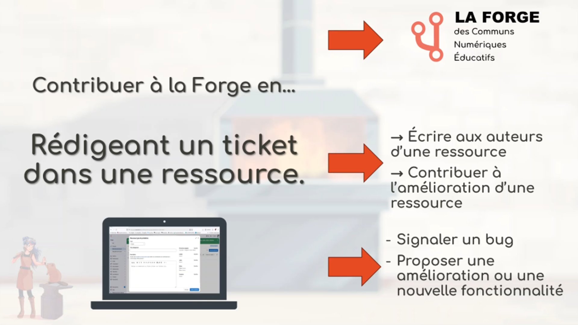 Contribuer à la Forge : rédiger un ticket sur l'atelier Gitlab dans une ressource