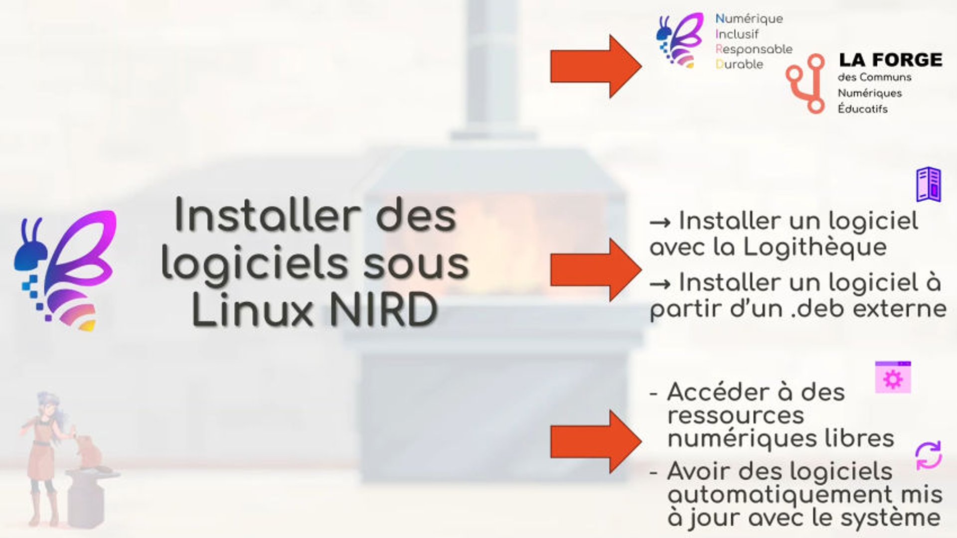 #5 Installer des logiciels sous Linux NIRD (avec la Logithèque et depuis un .deb externe)
