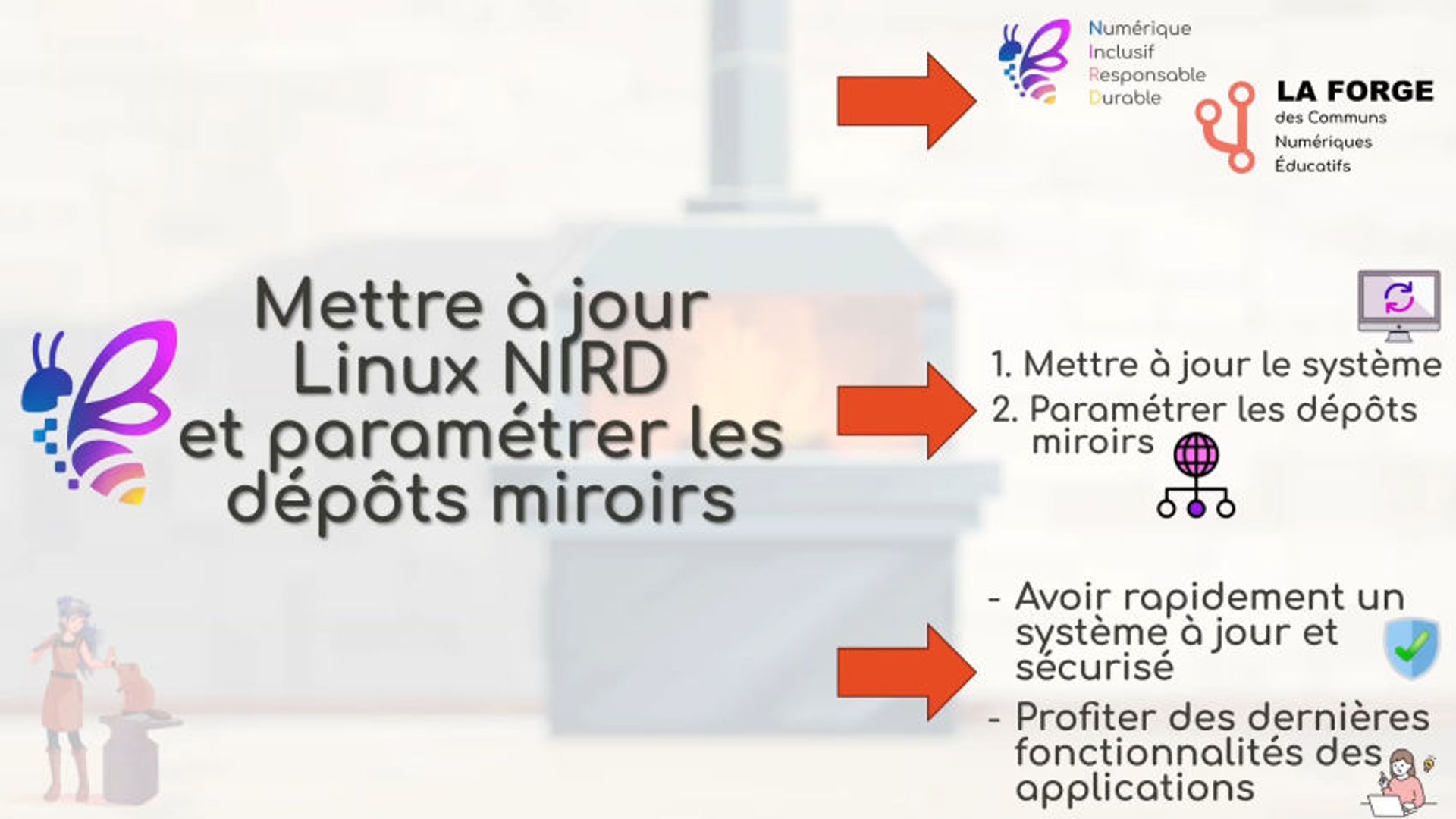 #3 Mettre à jour Linux NIRD et paramétrer les dépôt miroirs