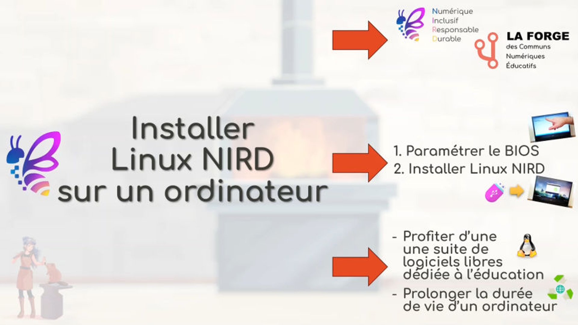 #2 Installer Linux NIRD sur un ordinateur